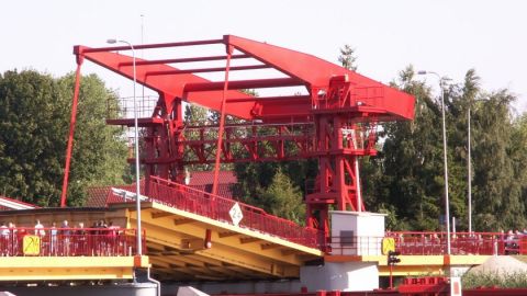 Most zwodzony w Dziwnowie